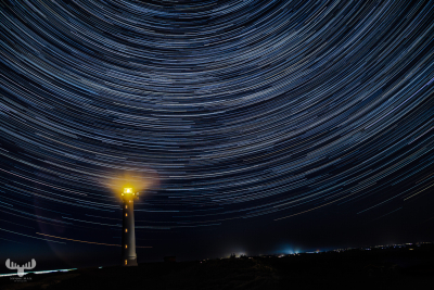 10040 - Nr.Lyngvig lighthouse night