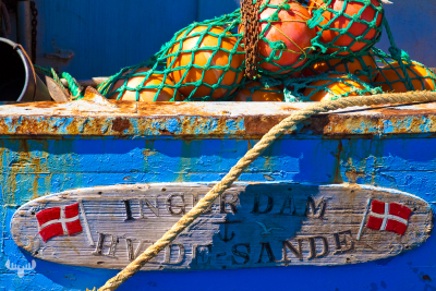2741 - Ingerdam fishing boat sign