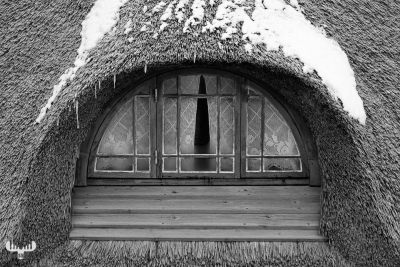 3111 - Reet-covered summer cottage window