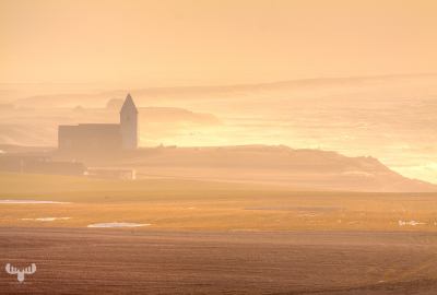 3157 - Trans Kirke in winter fog