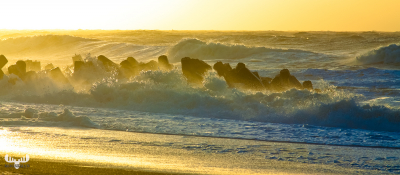 3162 - Bovbjerg Klint beach waves