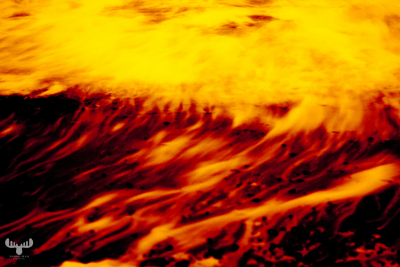 3209 - Hot wave art - North Sea