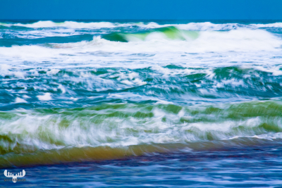 3228 - North Sea wave art I