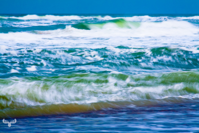 3228 - North Sea wave art I