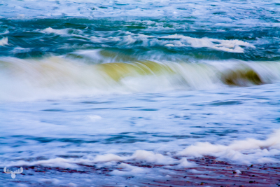 3229 - North Sea wave art II