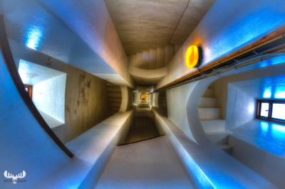 3937 - Blåvandshuk Fyr Lighthouse staircase