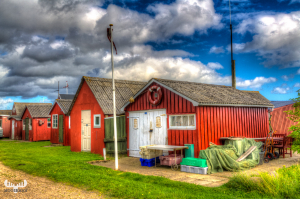 4050 - Fishing houses at Ringkøbing havn