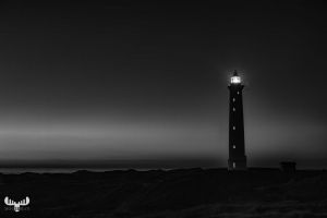 10038 - Dark night at Nr.Lyngvig fyr lighthouse