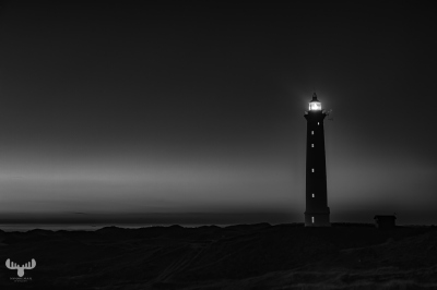 10038 - Dark night at Nr.Lyngvig fyr lighthouse