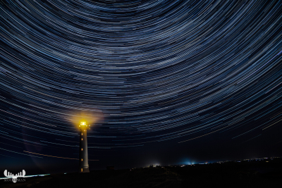 10040 - Nr.Lyngvig lighthouse night