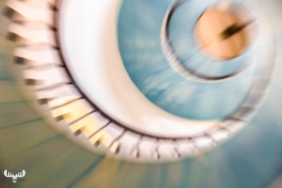 10134 - Nr.Lyngvig fyr lighthouse stairways - art version