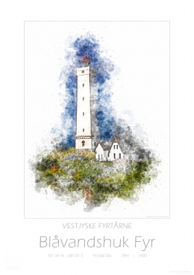 10663 - Vestjyske Fyrtårne - Blåvandshuk Fyr Lighthouse