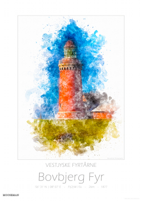 10664 - Vestjyske Fyrtårne - Bovbjerg Fyr Lighthouse