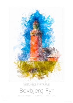 10664 - Vestjyske Fyrtårne - Bovbjerg Fyr Lighthouse