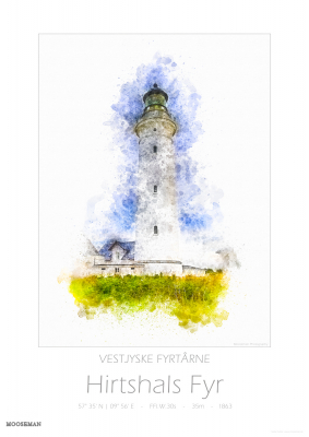 10666 - Vestjyske Fyrtårne - Hirtshals Fyr Lighthouse
