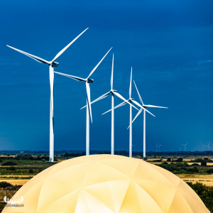 10367 - Naturkraft Museum globe and wind turbines