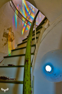 10440 - Lodbjerg Fyr Lighthouse - Stairways