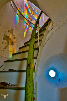 10440 - Lodbjerg Fyr Lighthouse - Stairways