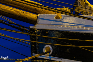 10489 - Sailing boat details in Hvide Sande havn harbor