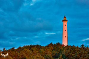 10721 - Nr.Lyngvig fyr lighthouse morning