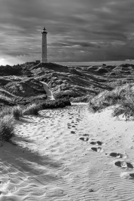 10754- Footsteps to Nr.Lnygvig fyr lighthouse