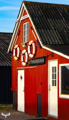 10852 - Æ Tyskerhavn red fishermens hut