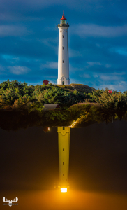 10979 - Nr.Lyngvig Fyr lighthouse – Day and Night