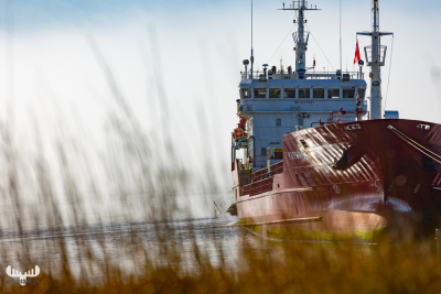 11176 - Ship in Hvide Sande havn harbor