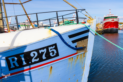 11325 - RI.275 Fishing boat in Hvide Sande havn harbor