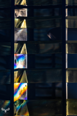 11577 - Hanstholm Fyr lighthouse - Fresnel Lens color art