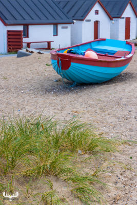 11601 - Fishermen’s huts and boat, Klitmøller
