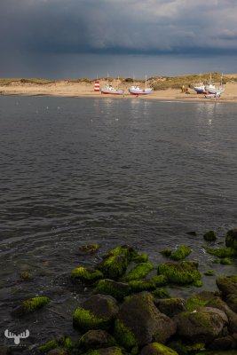 11638 - Fishing boats at Vorupør beach 2