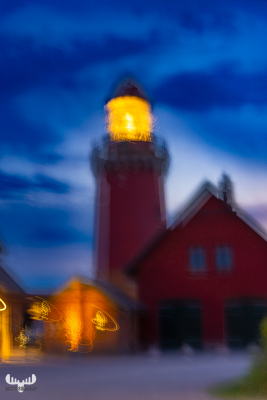 11660 - Bovbjerg Fyr lighthouse - Art version