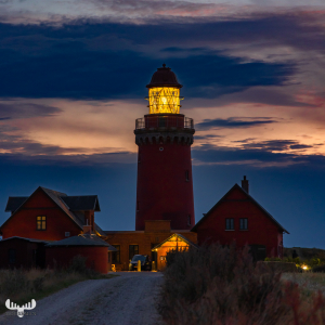 11661 - Bovbjerg Fyr lighthouse - sunset sky