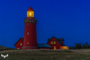 11695 - Bovbjerg Fyr lighthouse in blue hour