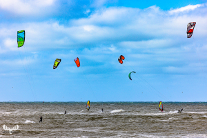 11696 - North Sea windsurfing in Hvide Sande I