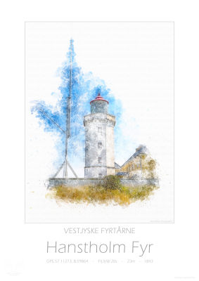 11718 - Vestjyske Fyrtårne - Hanstholm Fyr Lighthouse
