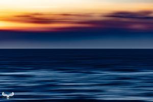 11835 - North Sea Sunset with movement - art version