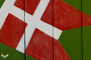 11896 - Haurvig Redningsstation Dannebrog flag