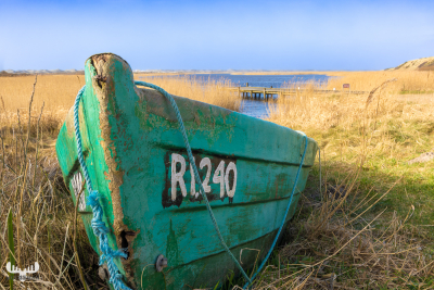 11906 - Fishing boat the Ringkøbing Fjord in Nymindegab