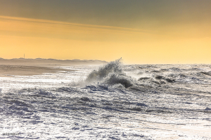 11944 - North Sea waves at Nr.Vorupør beach IV