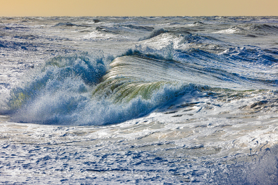 11974 - North Sea waves at Nr.Vorupør beach I