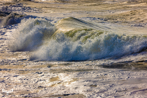 11948 - North Sea waves at Nr.Vorupør beach II