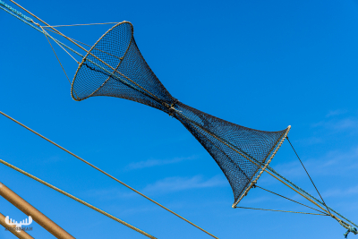 12152 - Thorsminde havn harbor - Fishing boat hish basket