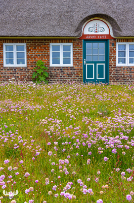 12262 - Old four-sided farm house front entrance