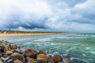 12628 - Løkken pier, beach and seamark