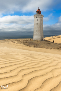 12665 - Rubjerg Knude Fyr ligthouse with dune sand structure I