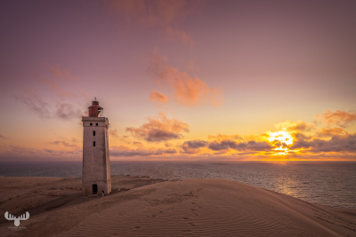 12686 - Rubjerg Knude Fyr ligthouse at sunset III
