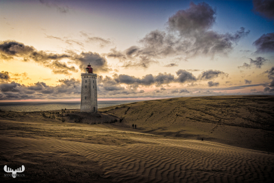 12694 - Rubjerg Knude Fyr ligthouse at sunset I
