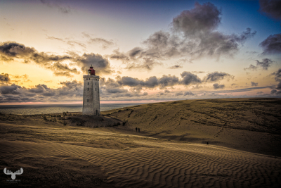 12694 - Rubjerg Knude Fyr ligthouse at sunset I
